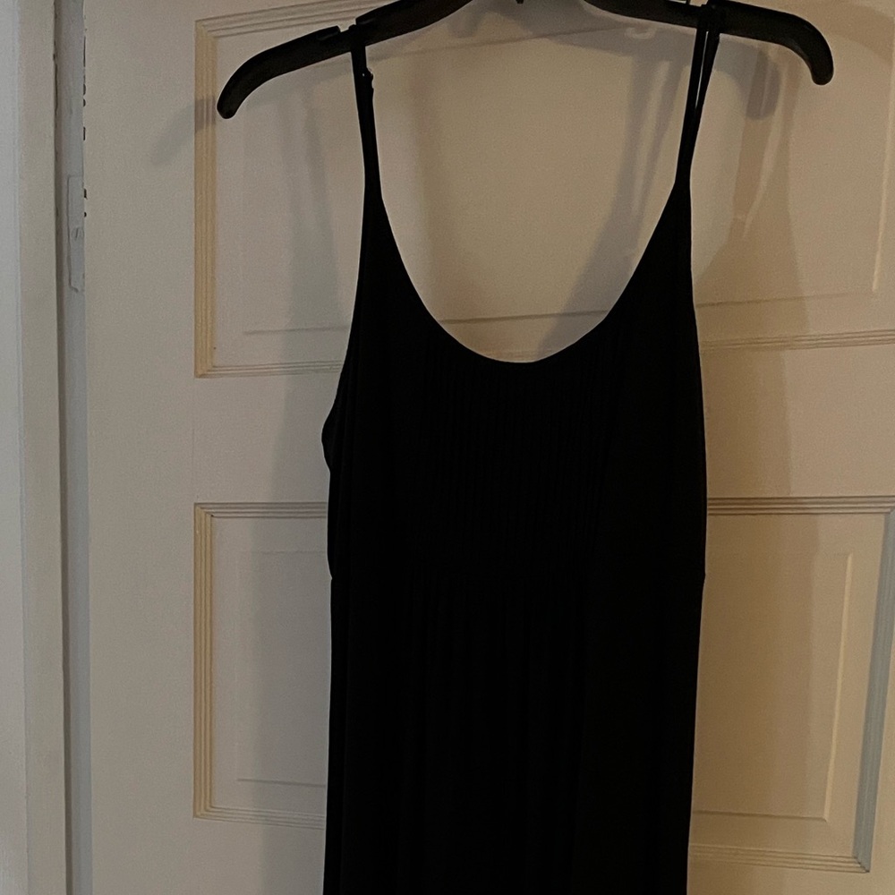 Calvin Klein black maxi dress